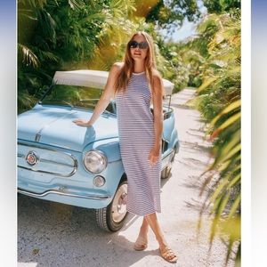 NWT Southern Tide Delaney Stripe Sun Farer Tank Dress